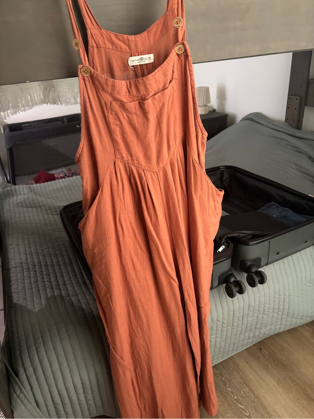 NATURAL LIFE Carrington Wide-Leg Jumpsuit - Picture 3 of 5